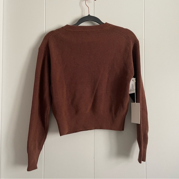 Aritzia Wilfred Manila V-neck Sweater - Picture 5 of 8